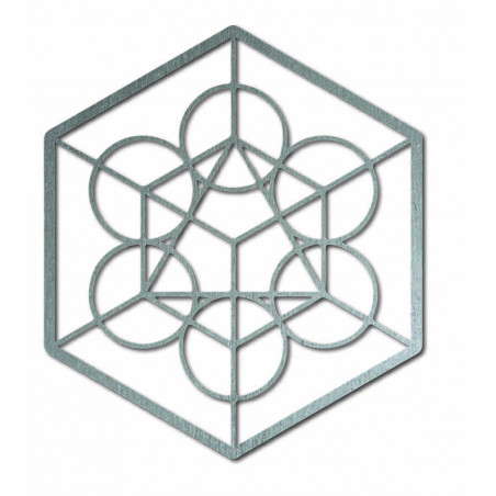 Drevený geometrický obraz na stenu žatva