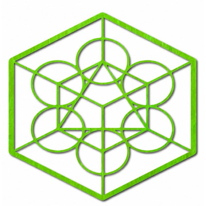 Drevený geometrický obraz na stenu žatva