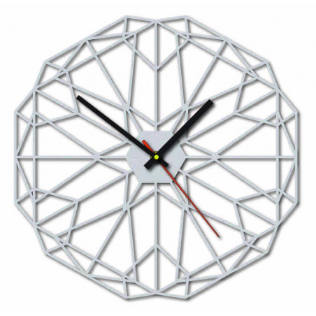 MDF Nástenné hodiny do obyvačky i čierne 40 cm I SENTOP HDFK0017