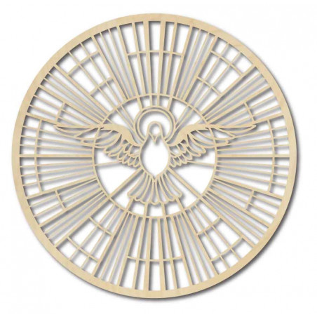 Drevený obraz Holubica – Symbol Ducha Svätého