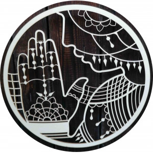 Stylesa - Drevený obraz na stenu pokora a vďačnosť PR0349... 2