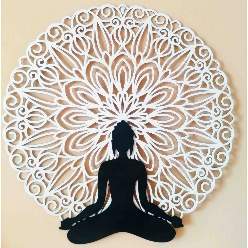 Sentop - Mandala 3D obraz na stenu Buddha...