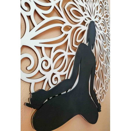 Sentop - Mandala 3D obraz na stenu Buddha mandala farebné prevedenie