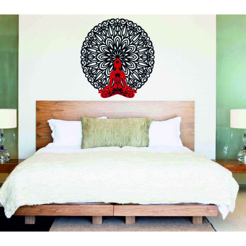 3D Obraz na stenu Buddha v mandale  50, 70, 90 cm