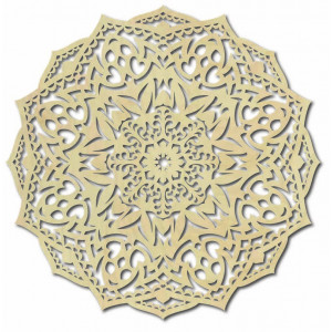 Drevená mandala na stenu - CIRCEL 2