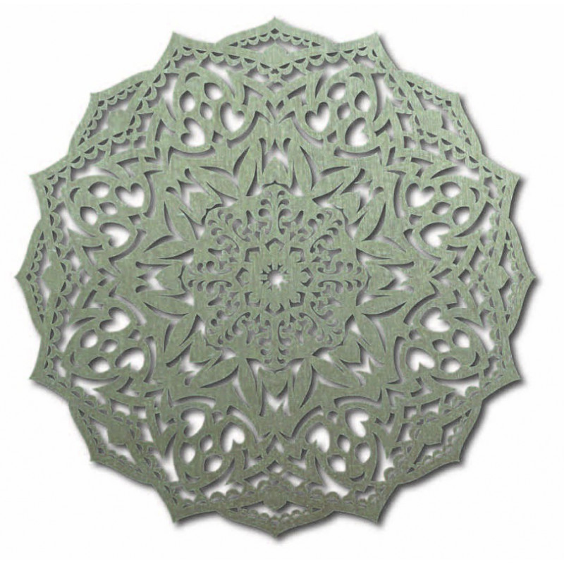 Drevená mandala na stenu - CIRCEL