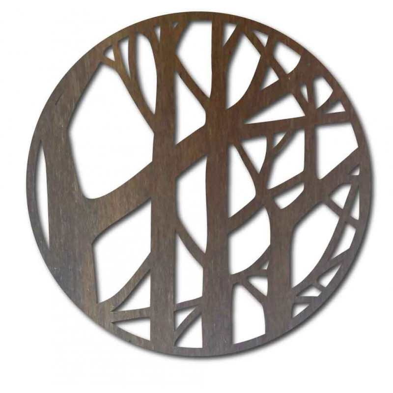 Minimalistický Strom - Drevený obraz na stenu - BINACE