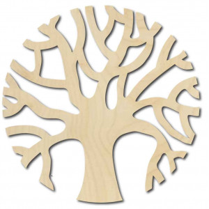 Drevený obraz na stenu konárer - LCITT 2