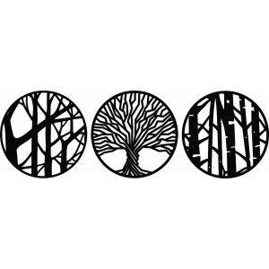 Troj dielny obraz na stenu - YOSED 2