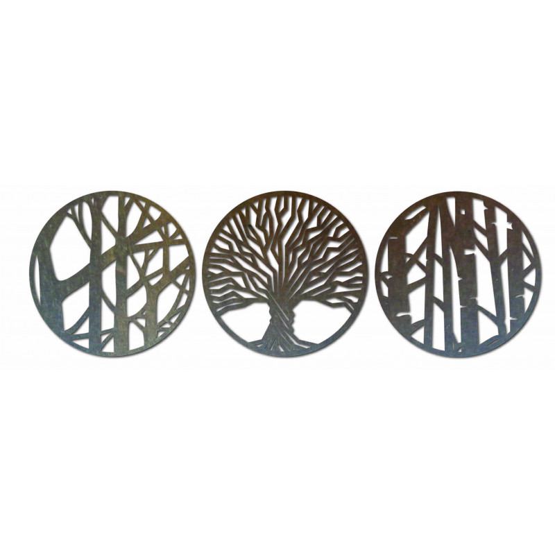 Troj dielny obraz na stenu - YOSED