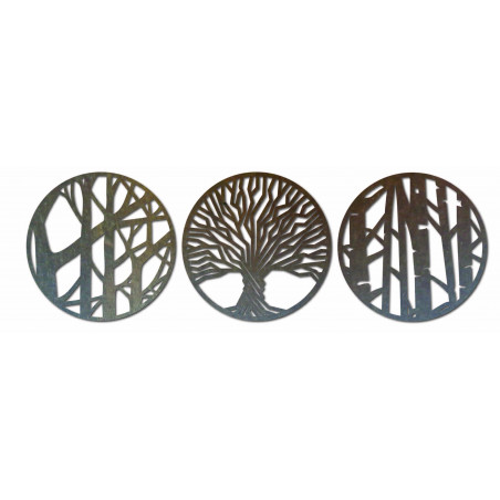 Troj dielny obraz na stenu - YOSED