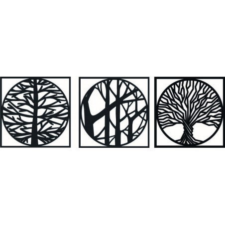 Stylesa - 3 dielny obraz na stenu DESIRROO