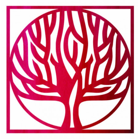 Drevený obraz na stenu strom v ráme UASVED