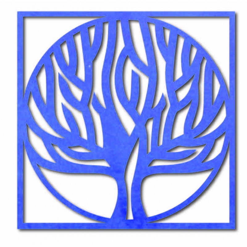 Drevený obraz na stenu strom v ráme UASVED