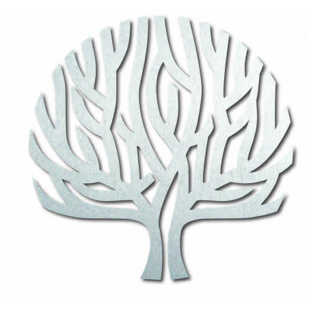 Moderný drevený obraz na stenu strom vietor v konároch - SINGRO