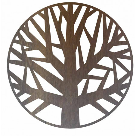 Drevený obraz na stenu strom z preglejky - GOGFOG