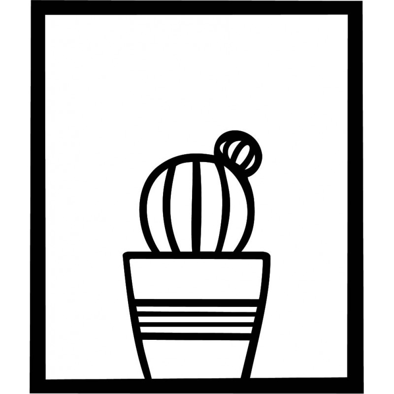 Moderný obraz na stenu - KAKTUS ALDER | SENTOP