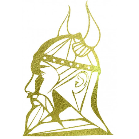 Vyrezávaný drevený obraz na stenu Viking - RAGNAR