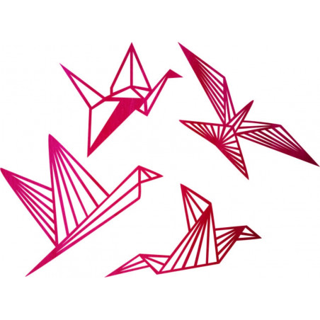 Moderný obraz na stenu - slobodné vtáky 4 ks - LIBERDADE