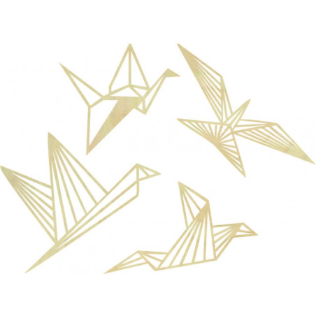 Moderný obraz na stenu - slobodné vtáky 4 ks - LIBERDADE