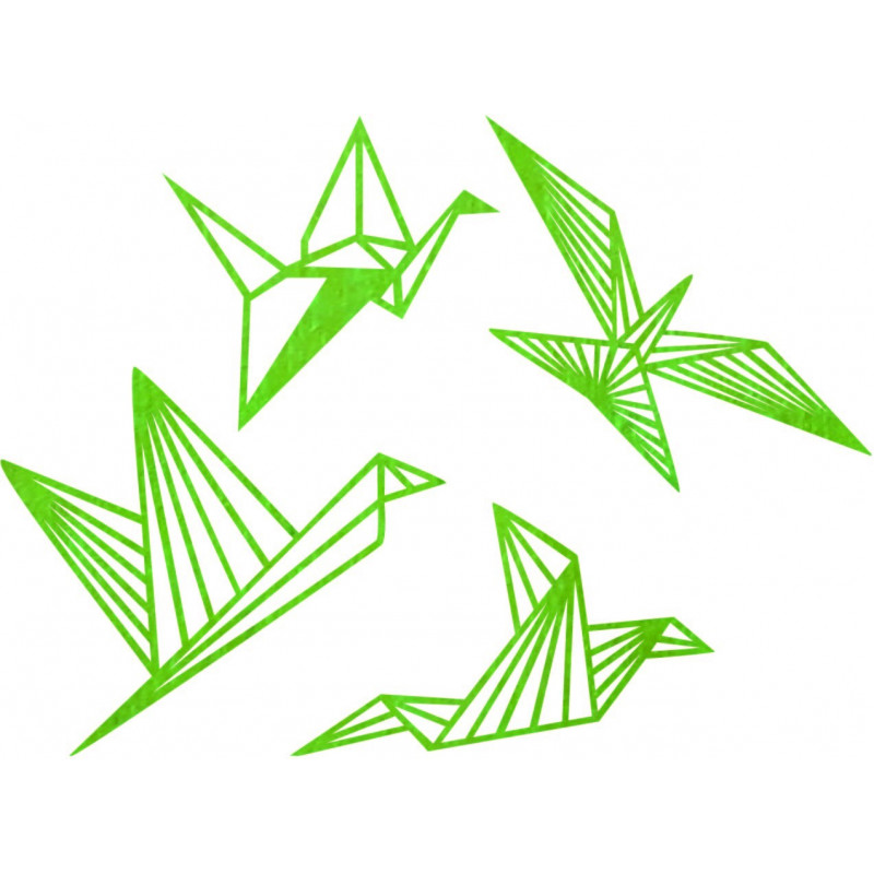 Moderný obraz na stenu - slobodné vtáky 4 ks -...