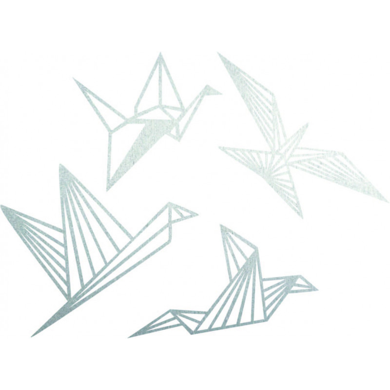 Moderný obraz na stenu - slobodné vtáky 4 ks -...