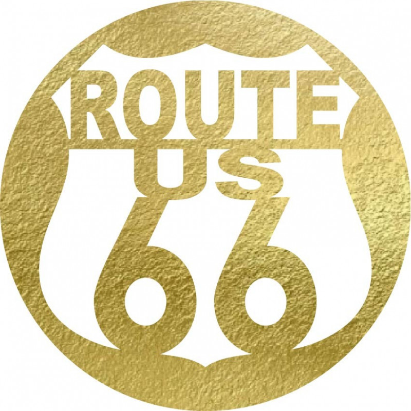 Drevený obraz na stenu U.S. ROUTE 66