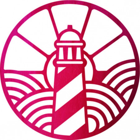 Drevený obraz s motívom majáka - FEDRO