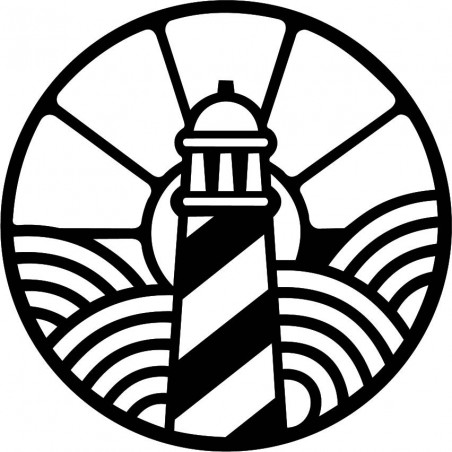 Drevený obraz s motívom majáka - FEDRO