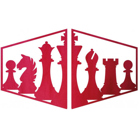 Elegantný obraz na stenu šachové figúrky - MIVAL | SENTOP