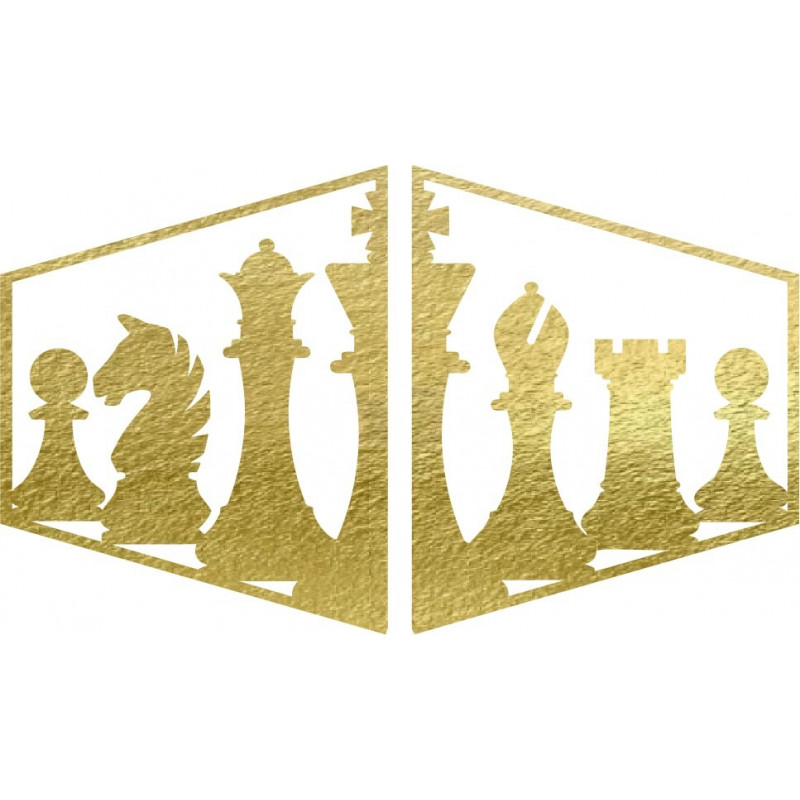 Elegantný obraz na stenu šachové figúrky -...