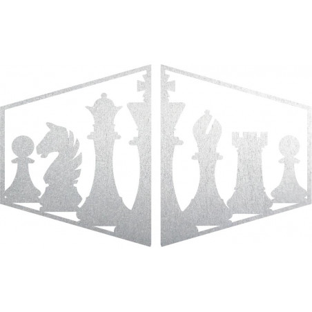 Elegantný obraz na stenu šachové figúrky - MIVAL | SENTOP