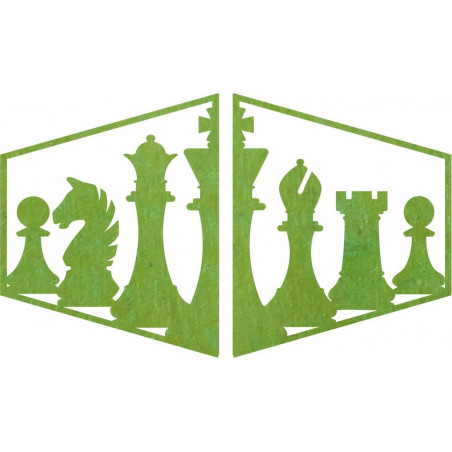 Elegantný obraz na stenu šachové figúrky - MIVAL | SENTOP