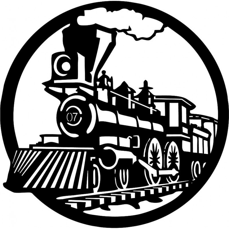 Obraz parného vlaku, historický vlak - ETVAL