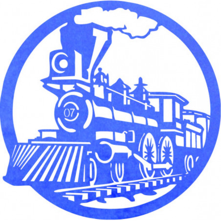 Obraz parného vlaku, historický vlak - ETVAL