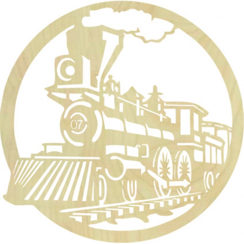 Obraz parného vlaku, historický vlak - ETVAL