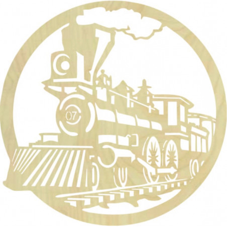 Obraz parného vlaku, historický vlak - ETVAL