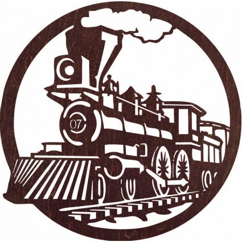 Obraz parného vlaku, historický vlak - ETVAL