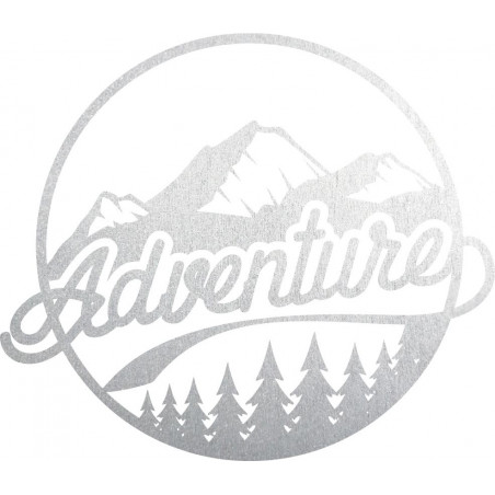 Drevený obraz na stenu s prírodným motívom - ADVENTURE