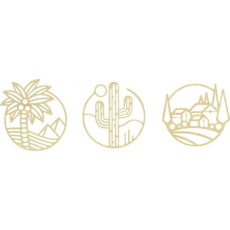 Trojdielny obraz na stenu sahara - ARAHSA