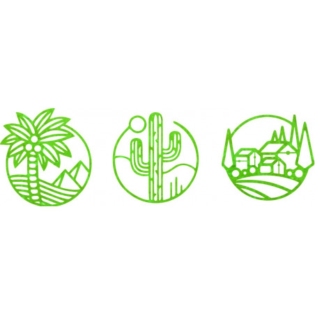 Trojdielny obraz na stenu sahara - ARAHSA