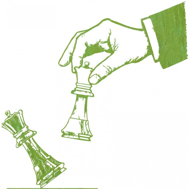 Elegantný dvojdielny obraz šachový dizajn -...