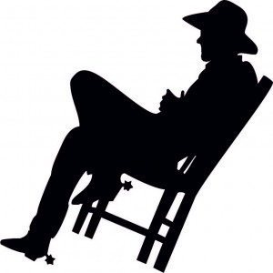 Elegantný drevený obraz na stenu -  KOVBOJ | SENTOP 2