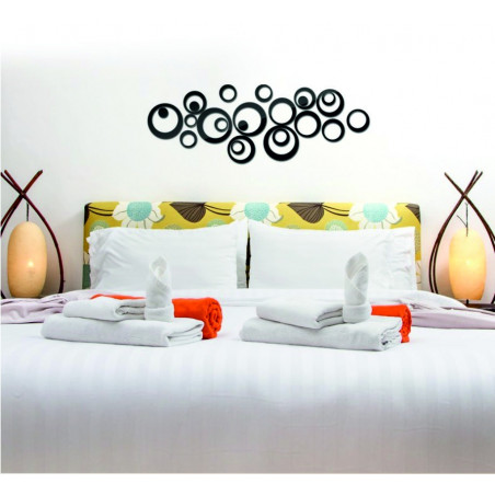 Dekoračné zrkadlá. Zrkadlové samolepky na stenu, ako obraz alebo dekorácia, 3D acryl nálepka