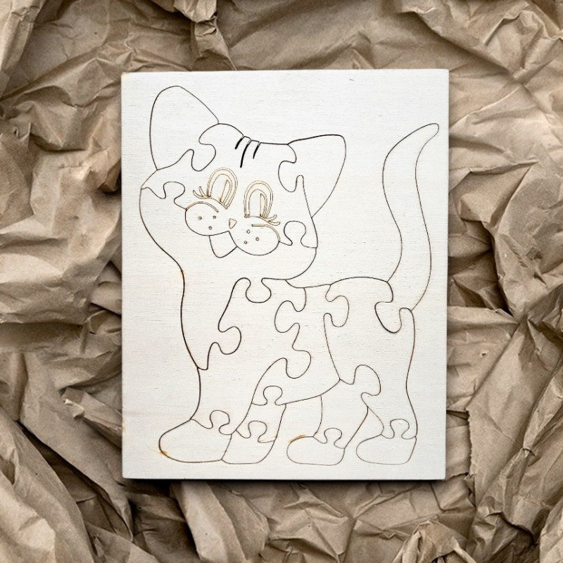 Drevené detské PUZZLE Montessori drevená...