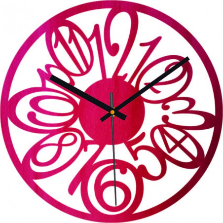 Unikátne hodiny čísla pre extravagantný interiér - NUBERO