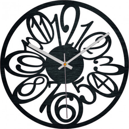 Unikátne hodiny čísla pre extravagantný interiér - NUBERO