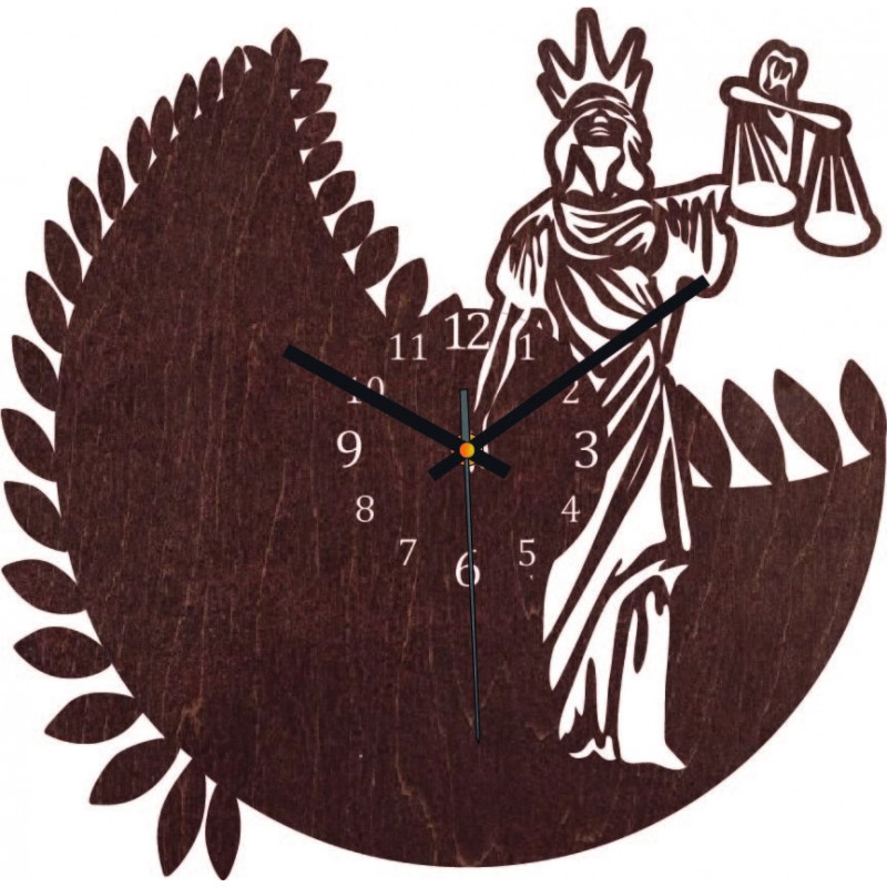 Hodiny znamenie zverokruhu - Váhy - čierne aj...