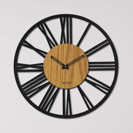 Nástenné hodiny rímske číslice dubové - ORFERIG