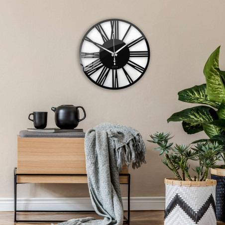 Nástenné hodiny z plexiskla - Sentop | X0110 | dvojvrstvové